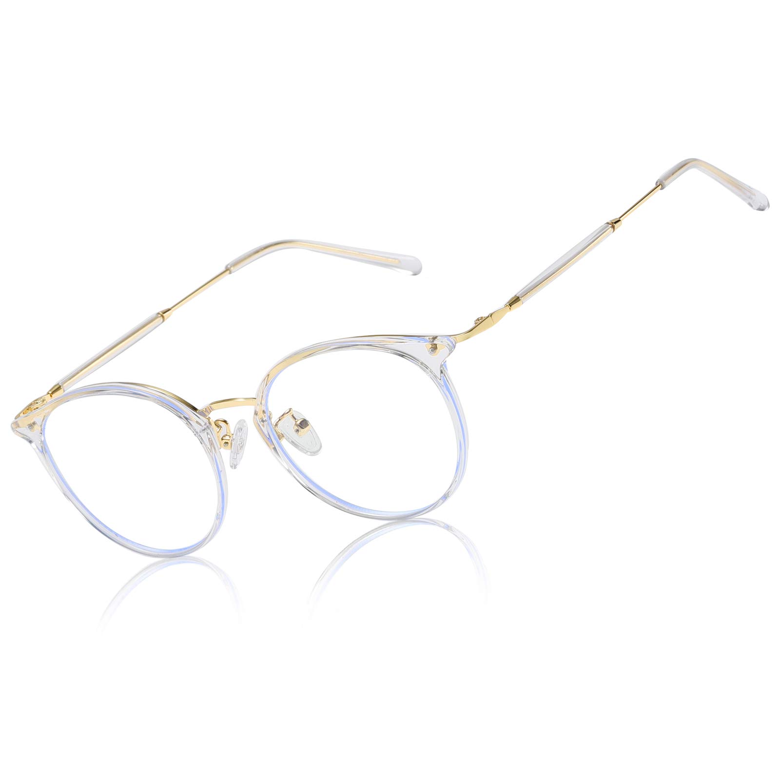 DUCO Blue Light Blocking Glasses for Women & Men - Computer Eyewear for Office & Gaming