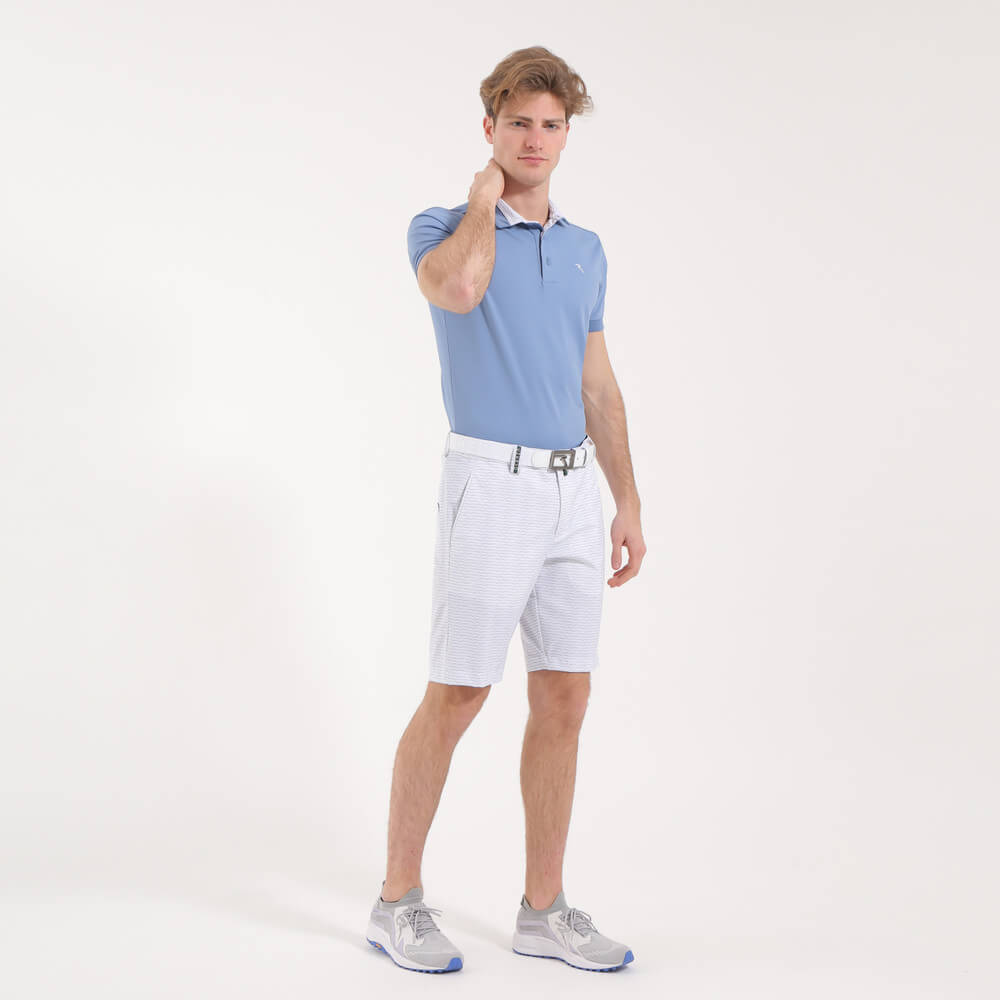 ANATOMY Stretch Pique Slim Fit Polo Shirt for Men - Breathable Comfort & Modern Style | Perfect for Business Casual, Golf & Everyday Wear | Final Sale