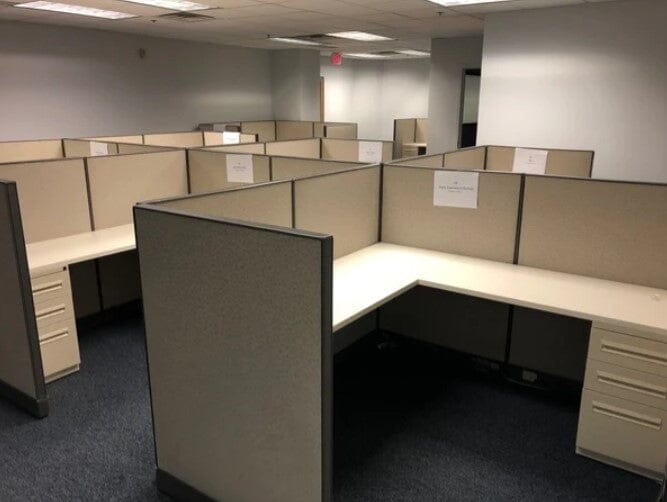 Premium Used Haworth Cubicles for Office & Workspace - High-Quality Refurbished Office Partitions for Sale