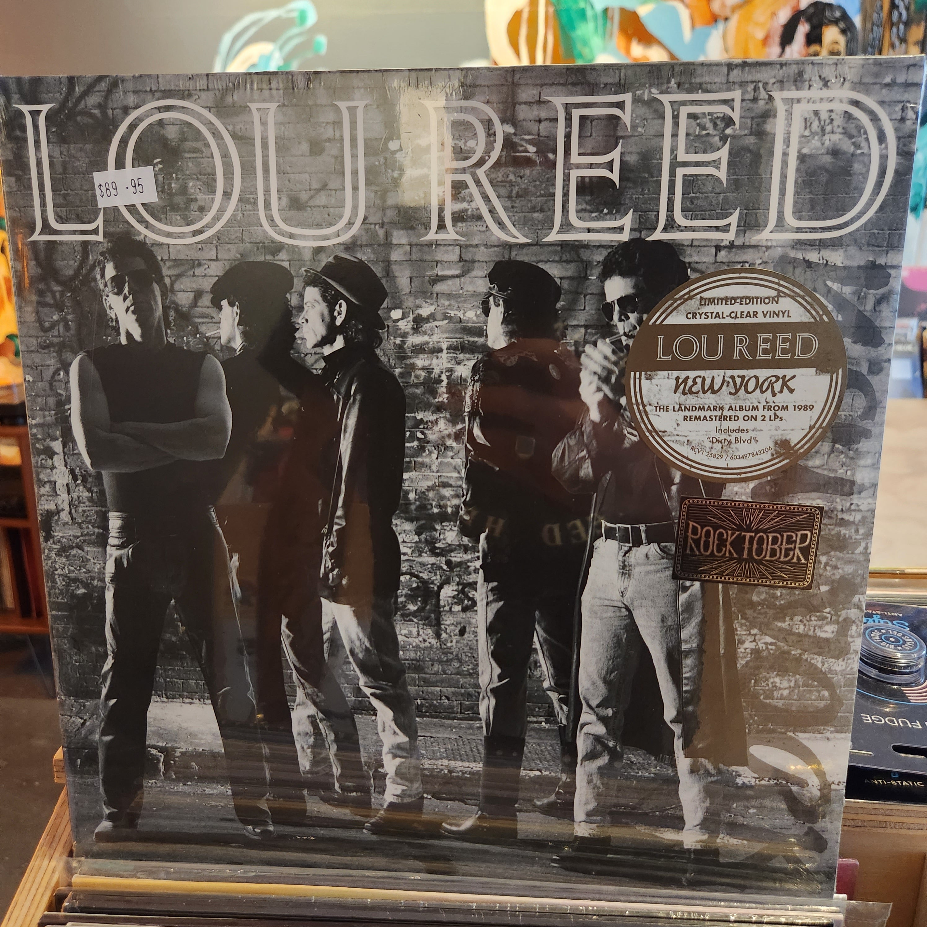 Lou Reed - New York Vinyl LP Record | Classic Rock Album for Music Collectors & Vinyl Enthusiasts - Perfect for Home Listening & Gifts