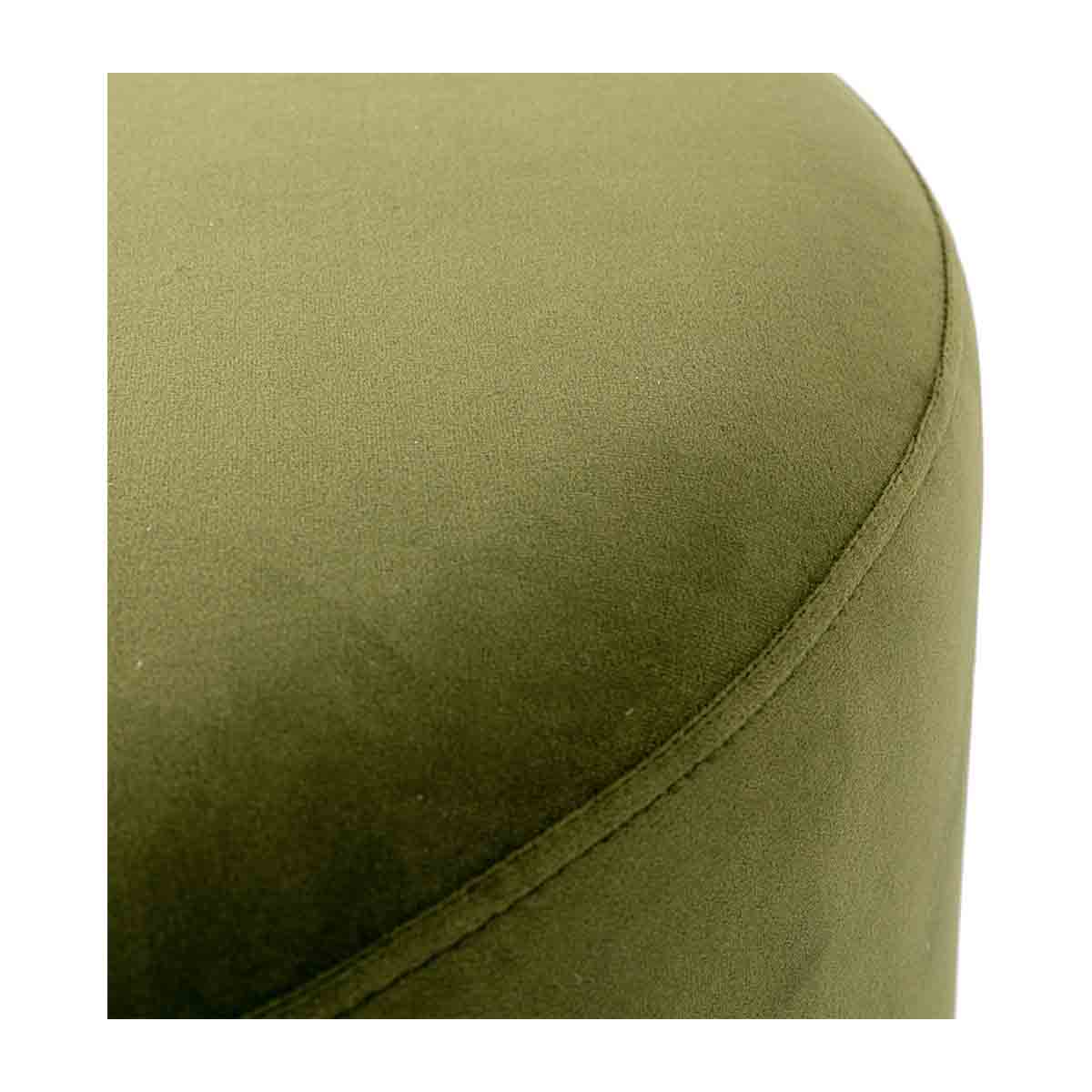 Juliette Velvet Ottoman 70cm - Luxurious Round Footstool for Living Room, Bedroom & Home Decor - Perfect for Extra Seating & Stylish Storage