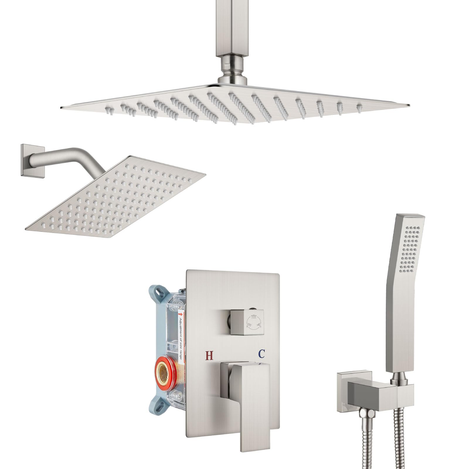 Aolemi Luxury Rainfall Shower System - 10
