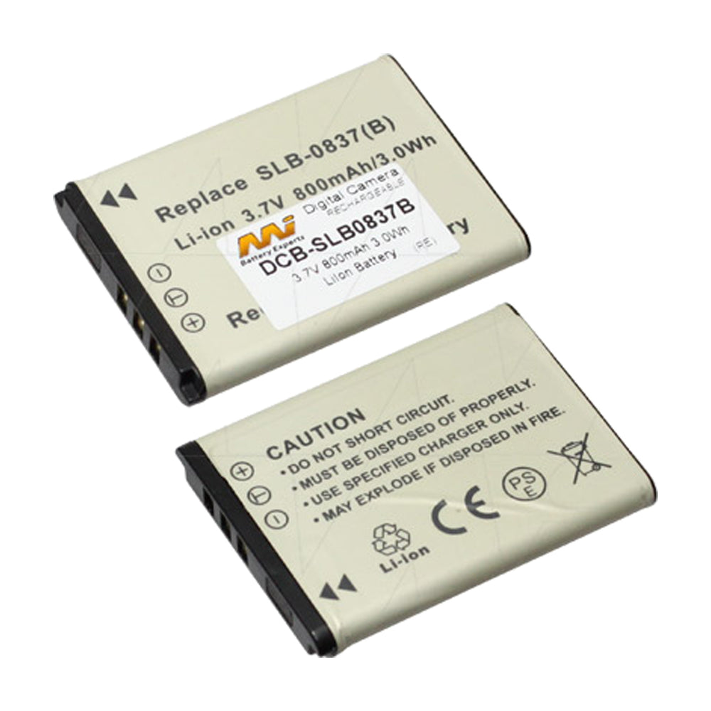 3.7V 800mAh Li-Ion Replacement Battery for Samsung Digital Cameras - Perfect for Travel Photography & Vlogging