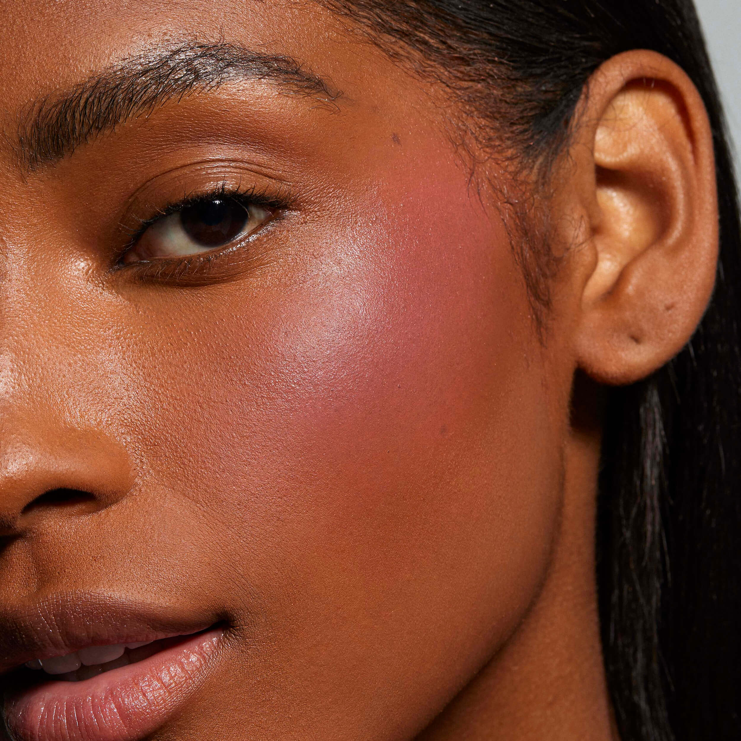 Long-Lasting Powder Blush Stick - Matte & Buildable Cheek Color for All Skin Tones | Perfect for Everyday Makeup & On-The-Go Touch Ups