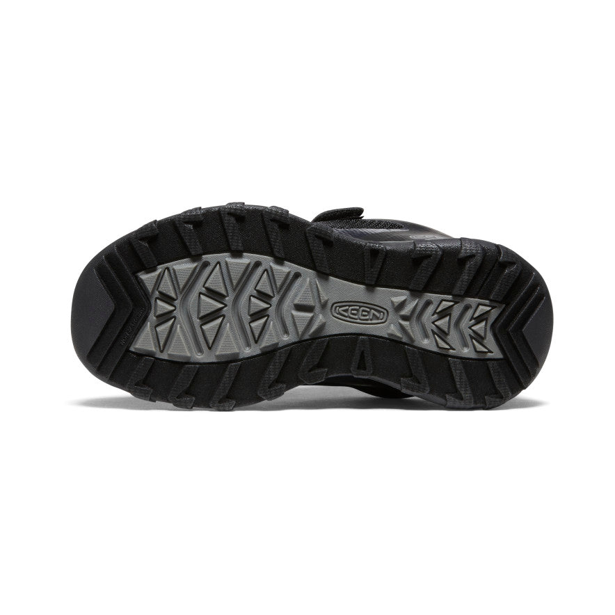 Waterproof Kids' Shoes - Little Wanduro Sneakers for Boys & Girls | Black & Ribbon Red | Perfect for Rainy Days & Outdoor Play