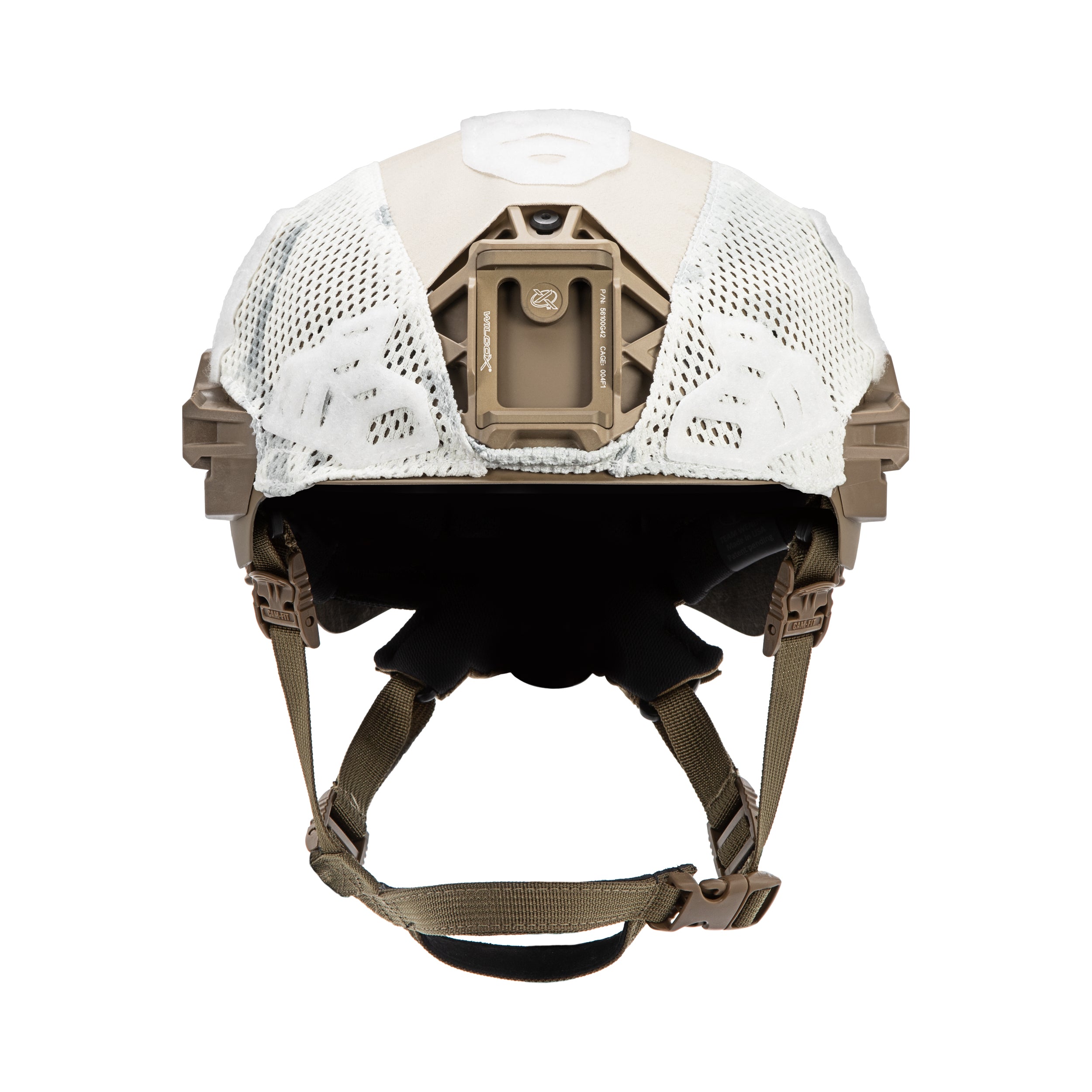 Team Wendy Exfil Carbon Helmet Cover - Tactical Helmet Accessory for Military & Outdoor Use - Lightweight & Durable for Combat, Airsoft, and Hunting