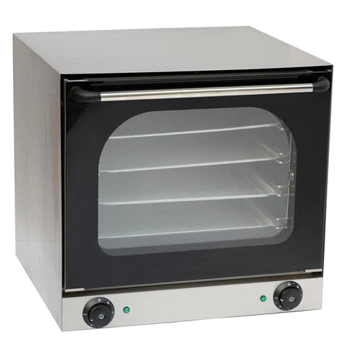 Cookline CSD 1AE 23 Half Size Electric Countertop Convection Oven 220-240V - Perfect for Small Kitchens, Baking, Roasting & Quick Meals