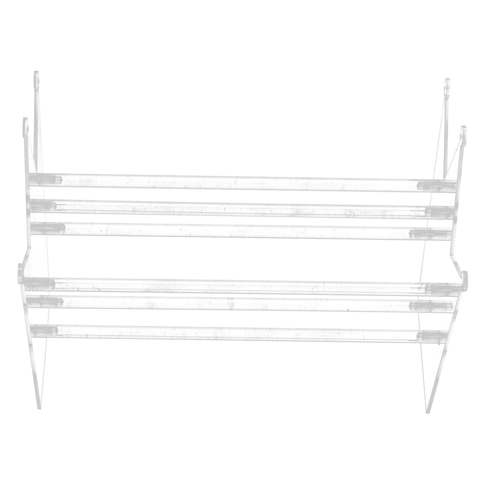 Beaupretty Acrylic Headband Holder & Jewelry Organizer - Clear Scrunchie Display Stand for Women & Girls, Multipurpose Storage Shelf for Hair Accessories, Tiaras, and More - Perfect for Bedroom, Bathroom, or Salon Organization