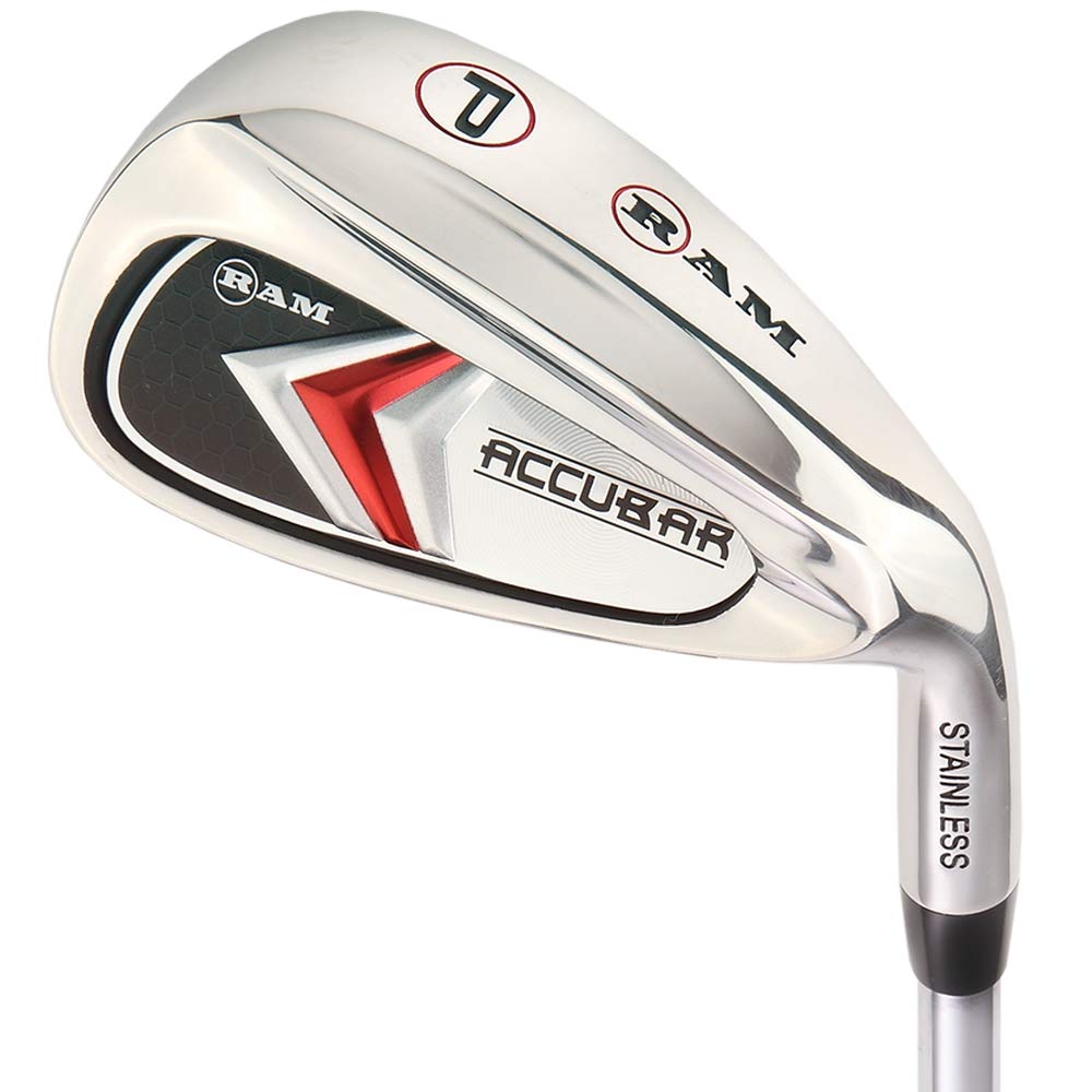 RAM Golf Accubar Right Hand Clubs Set - Graphite Shaft Woods & Stainless Steel Irons for Improved Swing and Accuracy on the Course
