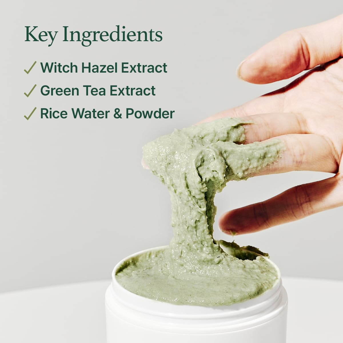 Korean Rice Mochi Face Cleanser Set - Deep Pore Cleansing for Sensitive Skin | Acne & Blackhead Treatment