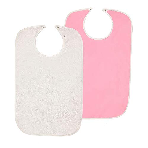 White With Pink Backing