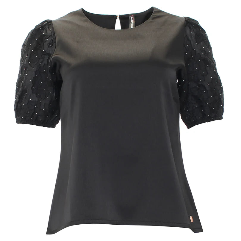 Kally Women's Fashion Top - Black Sleeveless Blouse for Casual Wear & Office Outfits | Perfect for Summer & Layering