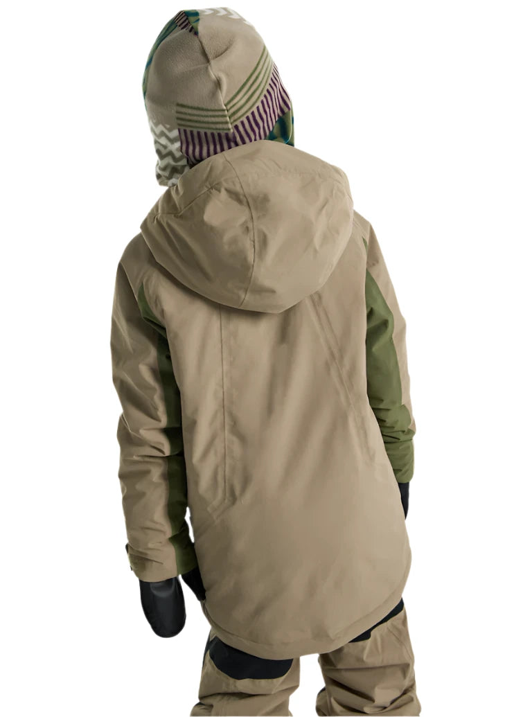 Burton Junior's Hillslope Insulated Jacket 2025 - Waterproof Winter Coat for Kids & Teens - Warm Snow Jacket for Skiing, Snowboarding & Outdoor Activities