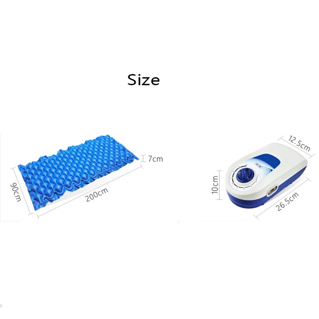 Medical Air Pressure Massage Mattress for Hemorrhoids & Bed Sores Relief - Anti-Decubitus Air Cushion for Elderly & Paralyzed Patients Home Care (Ideal for Pressure Ulcer Prevention & Comfortable Sleep)