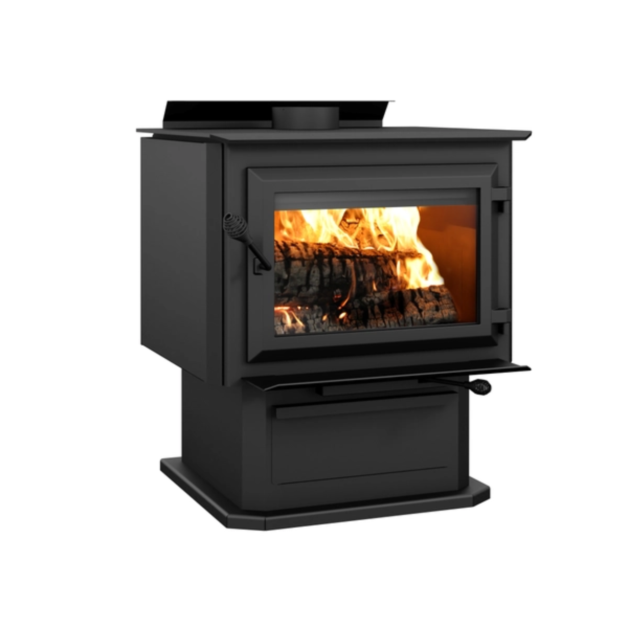 Ventis HES350 EPA Certified Wood Burning Stove for Home Heating - Efficient & Eco-Friendly Fireplace Insert for Cabin, RV, and Outdoor Use