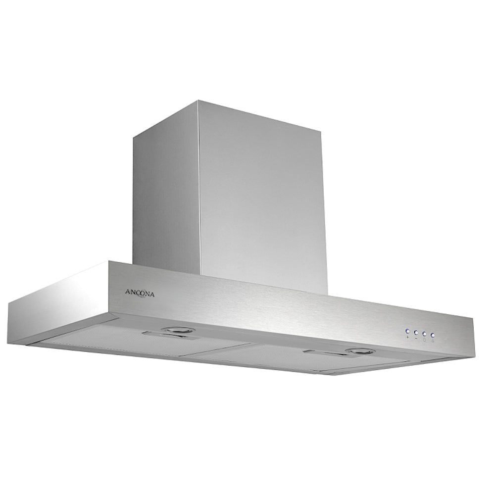 Forza 30-Inch LED Range Hood with 380 CFM - Stainless Steel Chimney Style Kitchen Vent Hood for Gas & Electric Stoves - Perfect for Modern & Farmhouse Kitchens