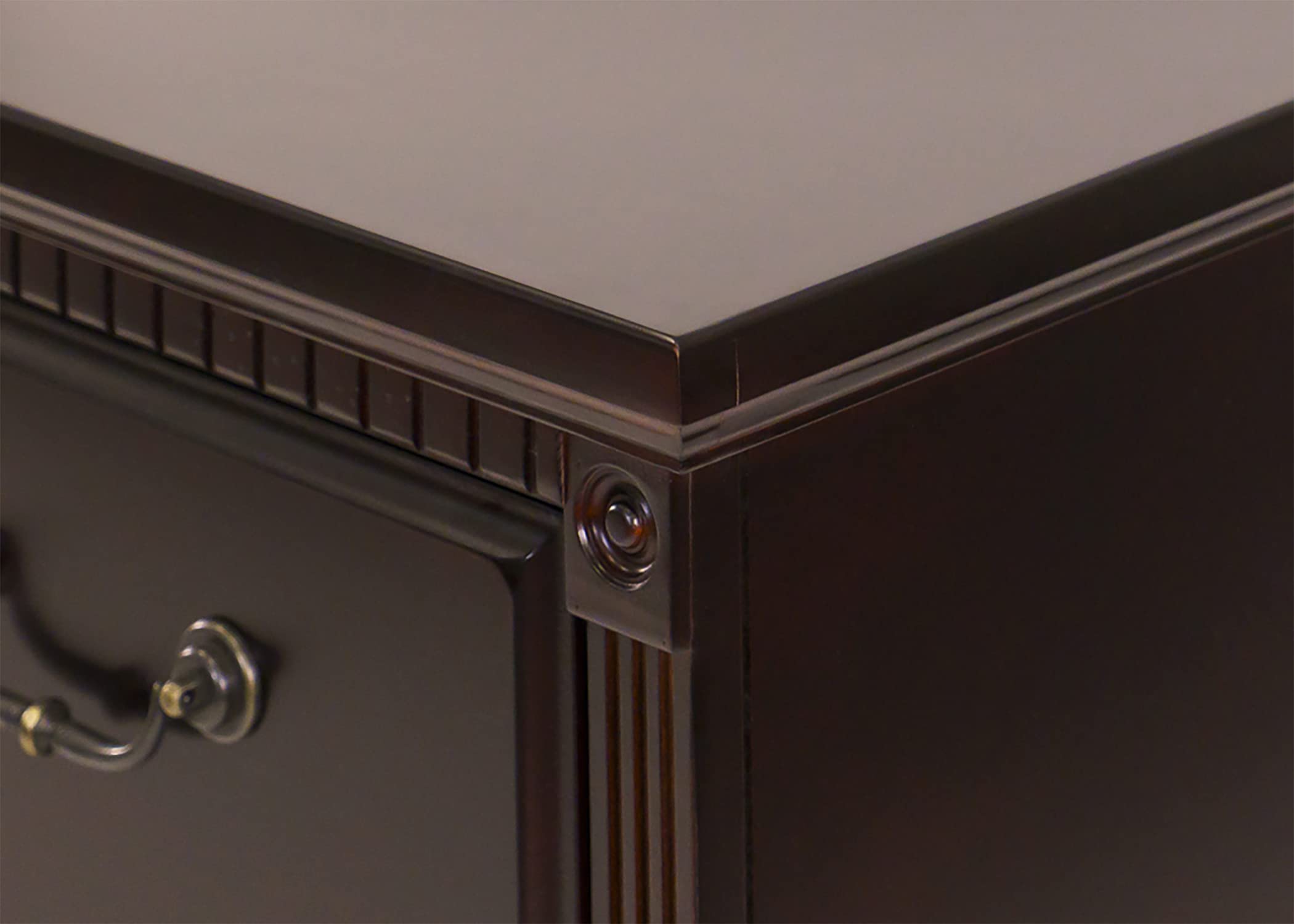 Martin Furniture Huntington Club 2-Drawer Lateral Office File Cabinet - Perfect for Home Office, Business Storage & Organization