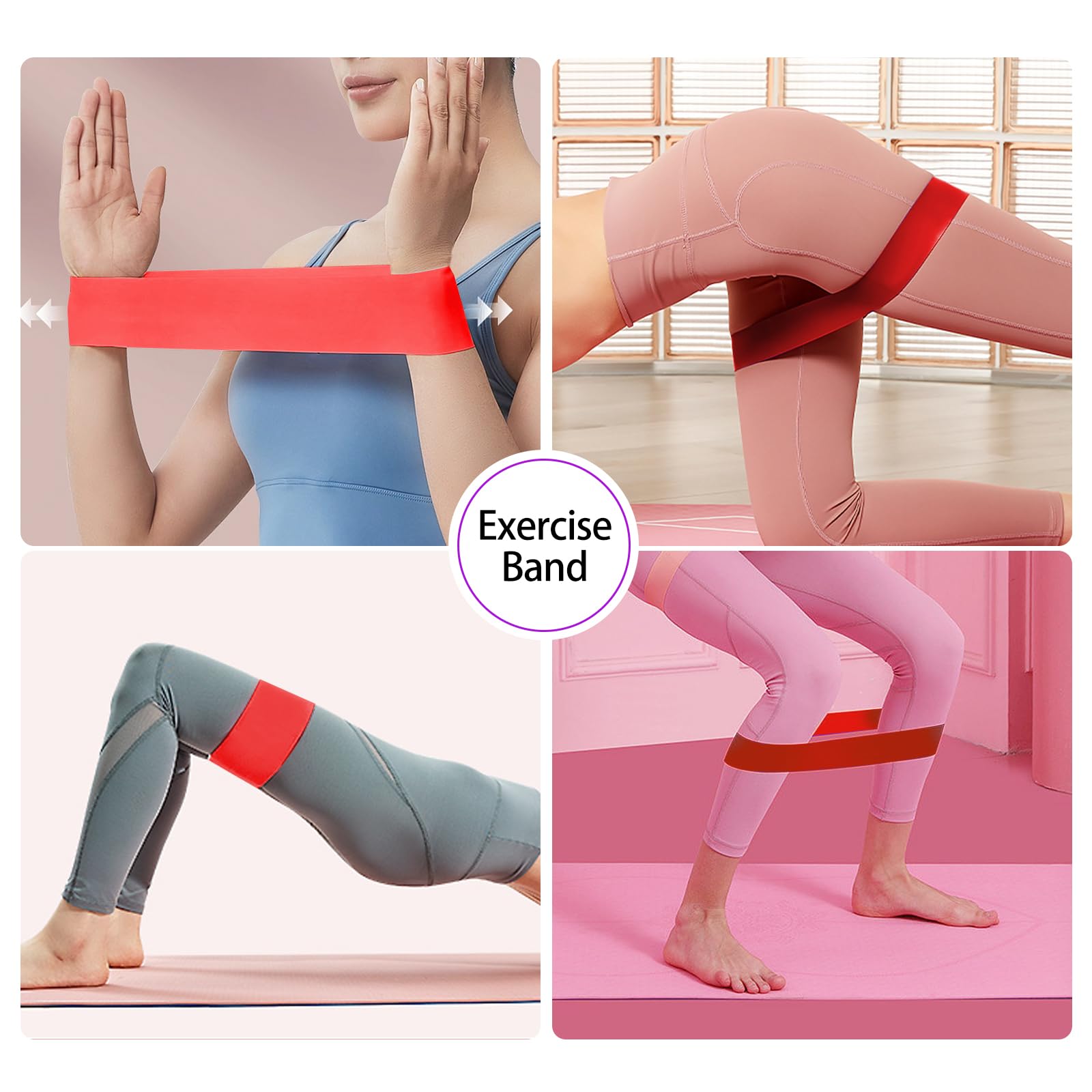 5-in-1 Foam Roller Set for Deep Tissue Massage - Trigger Point Roller, Massage Stick, Therapy Ball & Resistance Band - Perfect for Yoga, Pilates, Workout Recovery & Full Body Muscle Relief - Home Gym & Sports Recovery Essential
