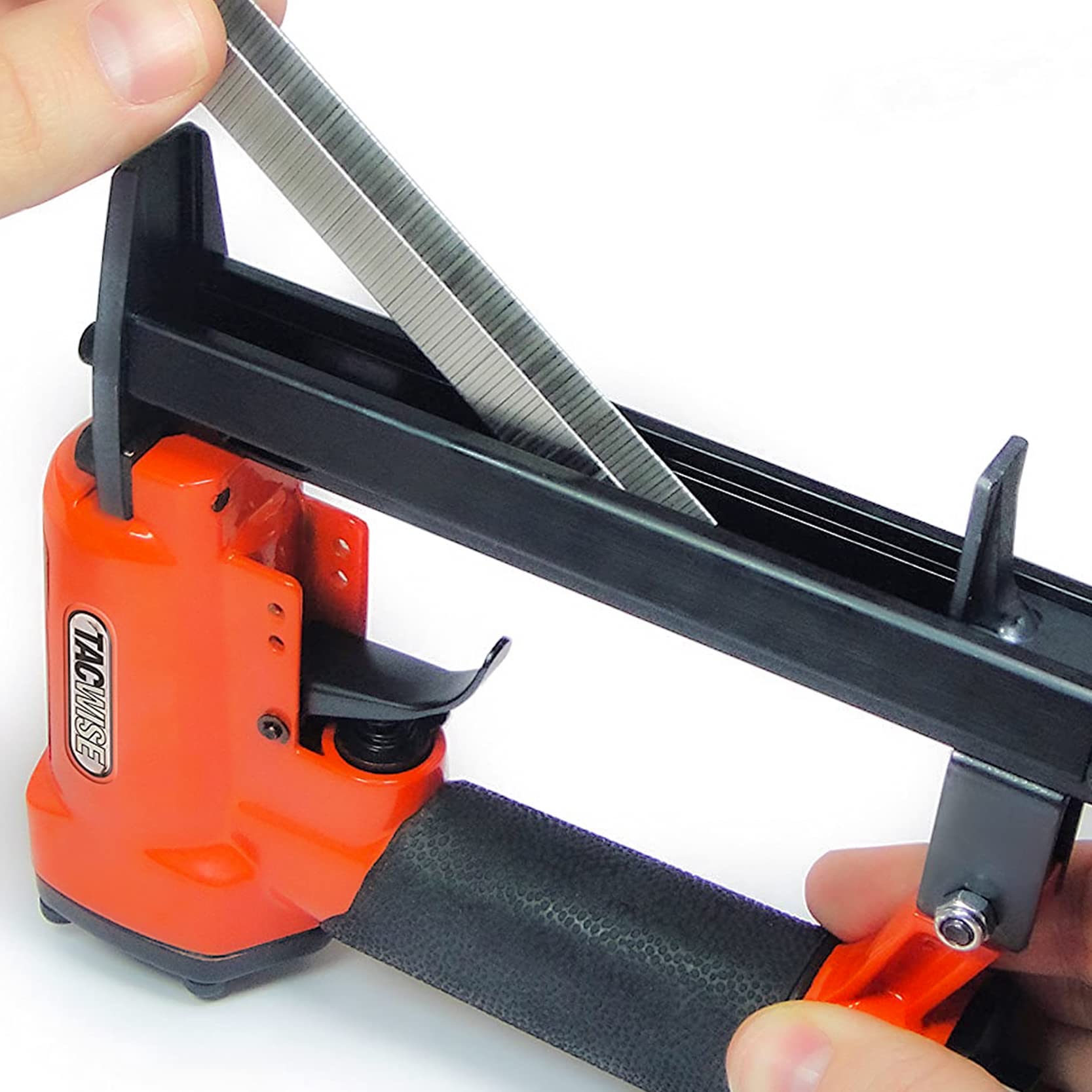 A14014V 140 Type Heavy Duty Air Stapler - Pneumatic Staple Gun for Upholstery, Carpentry & DIY Projects | Professional Woodworking & Furniture Repair Tool