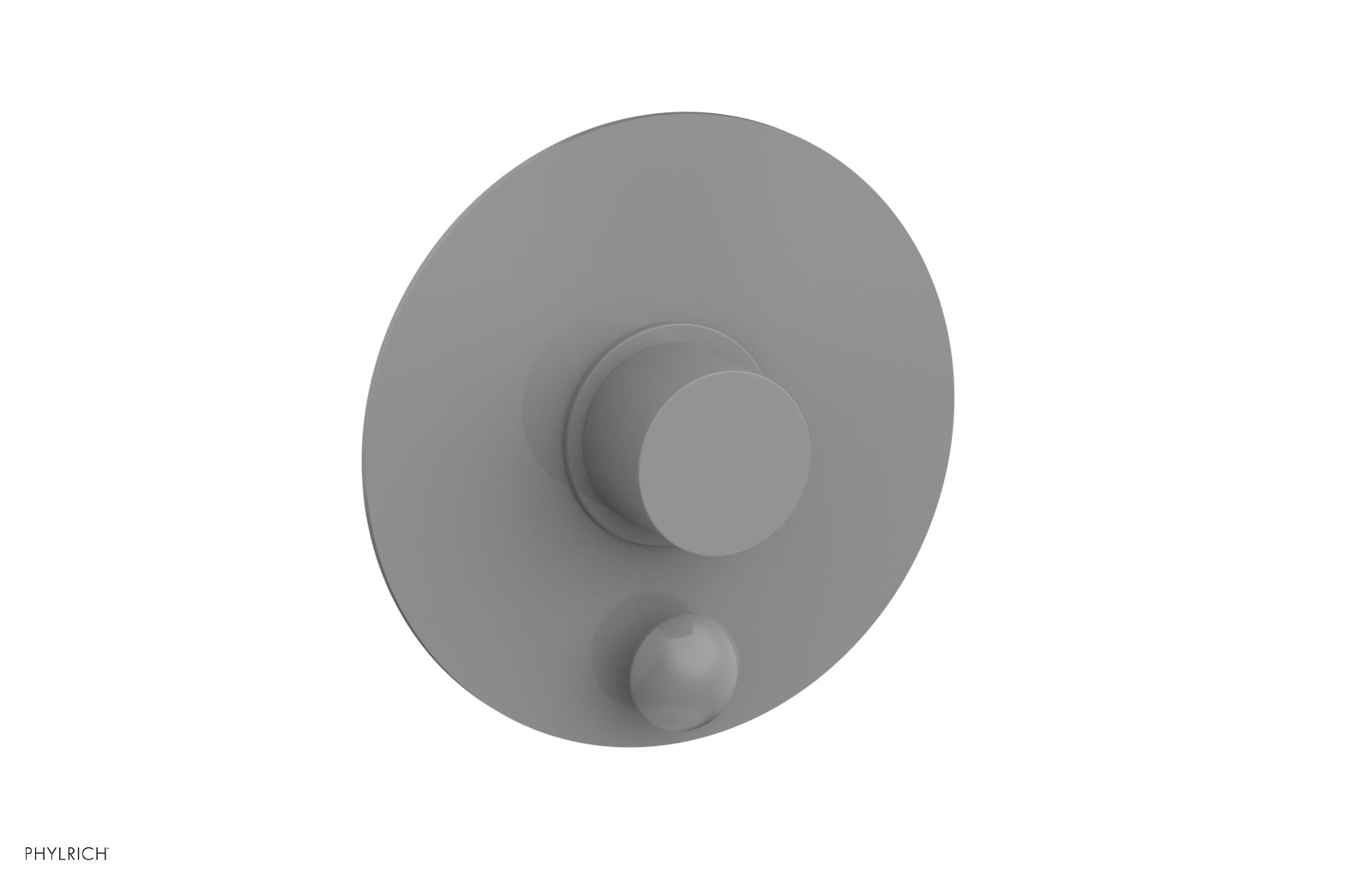 BASIC II Pressure Balance Shower Plate with Diverter and Handle Trim Set 4 197 - Perfect for Bathroom Renovation & Modern Home Upgrade