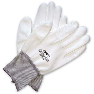 PDESDEC Qualakote ESD-Safe Economy Inspection Gloves - Medium Size (12 Pairs/Bag) | Anti-Static Work Gloves for Electronics Assembly, Laboratory & Cleanroom Use