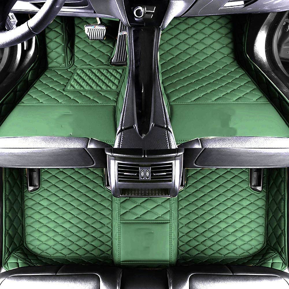 Custom Luxury Car Floor Mats for Sedan, SUV, Truck & Van - Personalized Colorful All-Weather Floor Liners for Men & Women - Perfect for Daily Commute, Road Trips & Family Travel (8 Colors Available)
