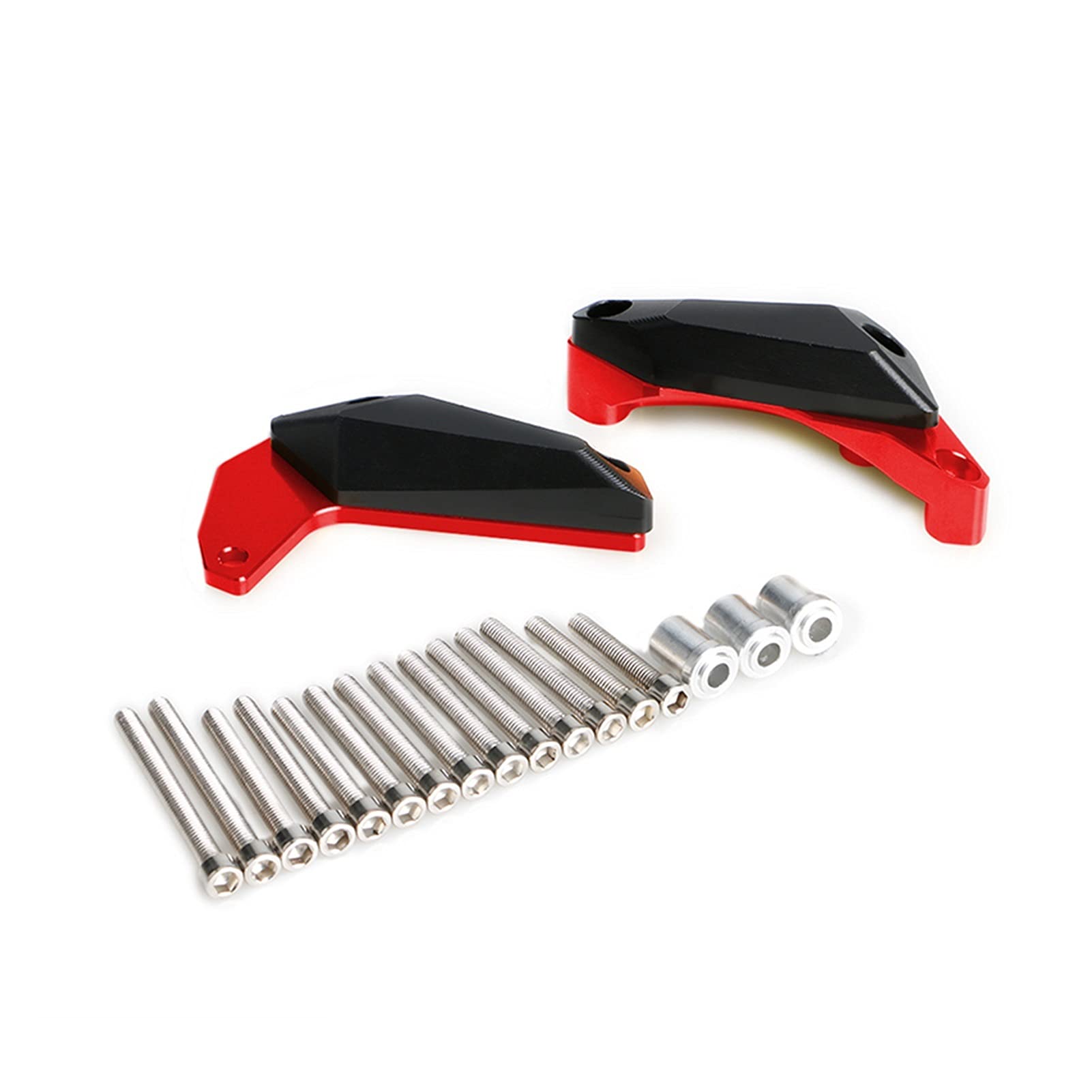 Yamaha YZF-R1S 2016-2019 Motorcycle Frame Sliders - Red Engine Guard Protector Kit for Crash Protection | Perfect for Track Days, Commuting & Road Safety