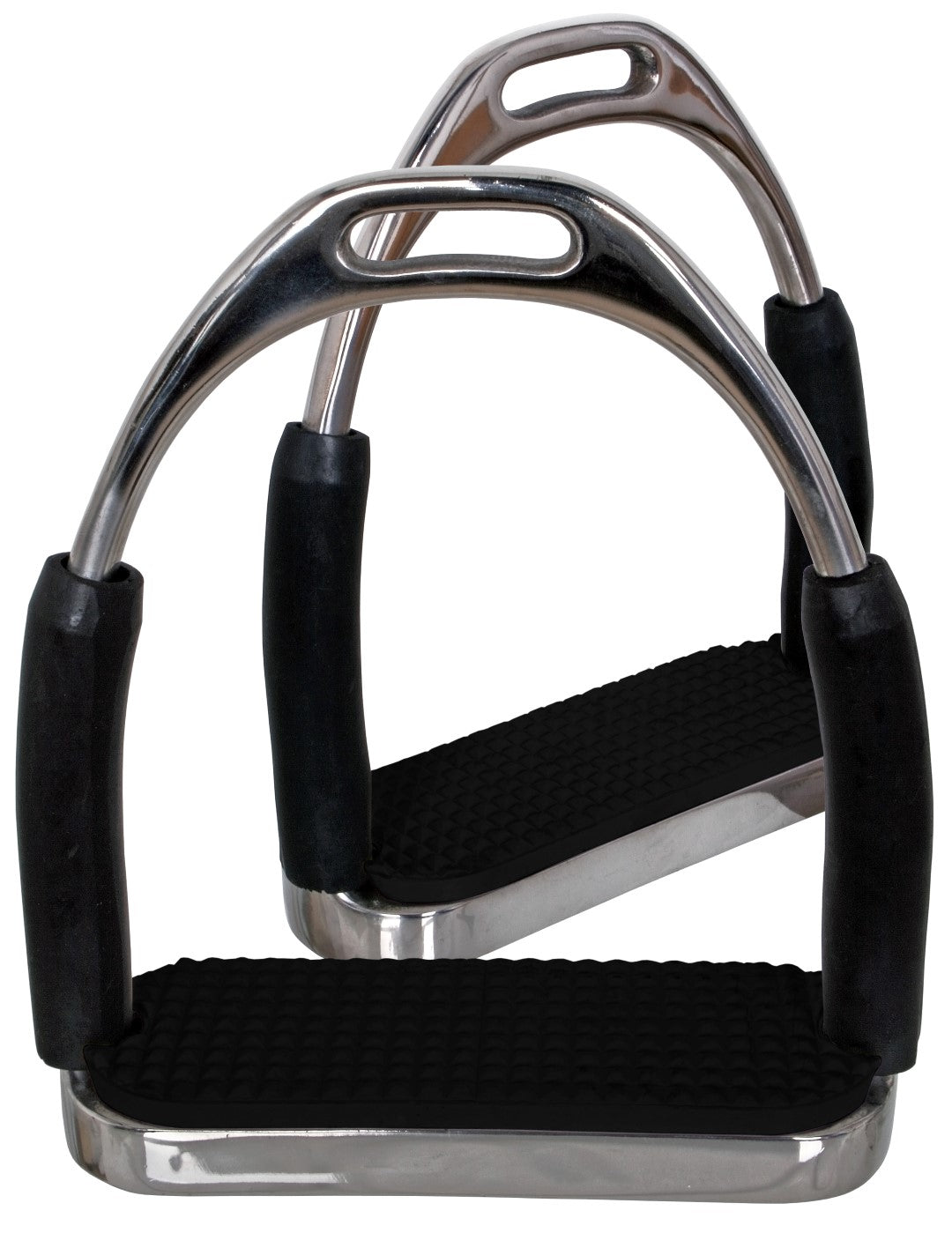 Premium Blue Tag Fillis Hinged Stirrup Irons - Comfortable & Durable Equestrian Riding Stirrups for English & Western Riding | Perfect for Dressage, Jumping & Trail Riding