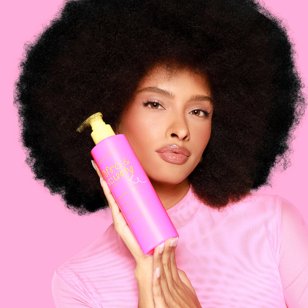 Hydrating Afro & Curly Hair Styling Cream - Moisturizing Leave-In Conditioner for Natural Hair - Perfect for Daily Styling & Frizz Control