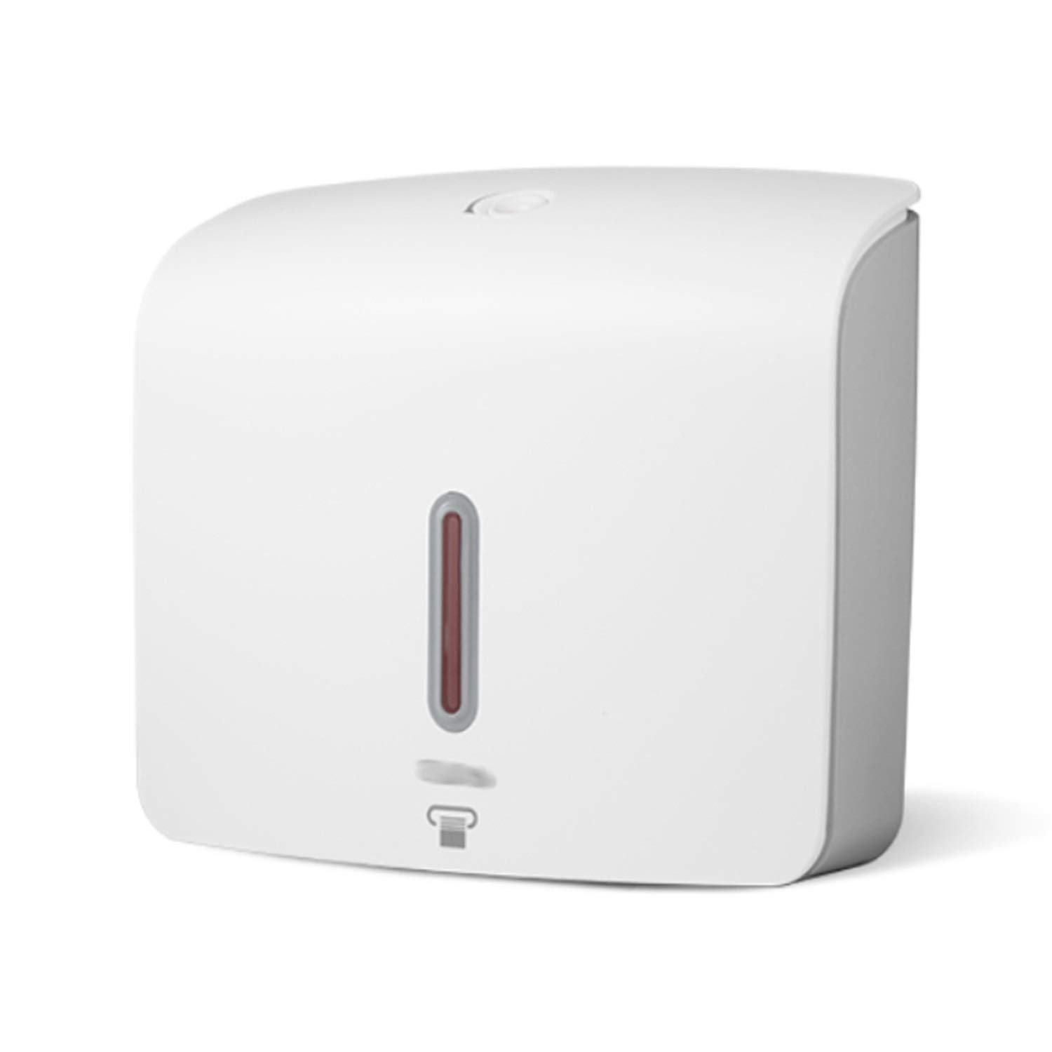 Wall-Mounted Paper Towel Dispenser for Bathroom & Kitchen - Fits 400 Multifold/240 C-Fold Towels - Space Saving Hand Towel Holder for Home, Office & Commercial Use