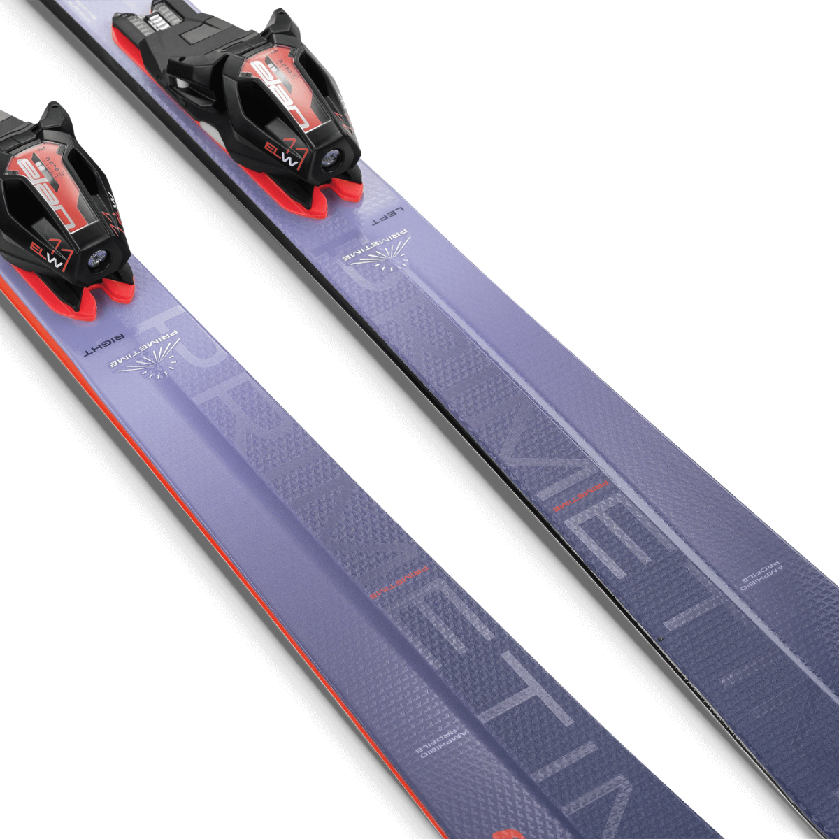 Elan PRIMETIME No.5 W PS Ski with ELW11.0 DB397119 Bindings 2025 - Perfect for All-Mountain Skiing and Freeride Adventures