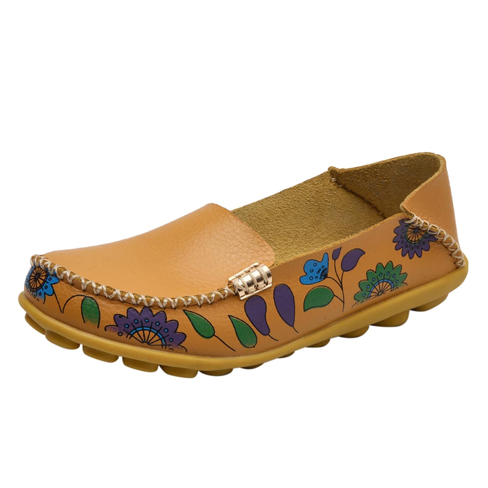 Breathable Women's Lace-Up Flats - Comfortable Casual Shoes for Wide Feet | Perfect for Walking, Work & Everyday Wear