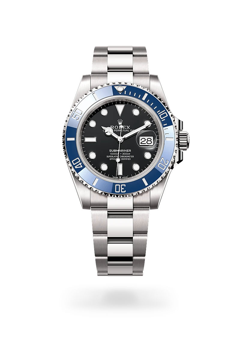 Rolex Submariner Date 18K White Gold Men's Watch M126619LB-0003 | Luxury Diving Watch for Professional Divers & Collectors
