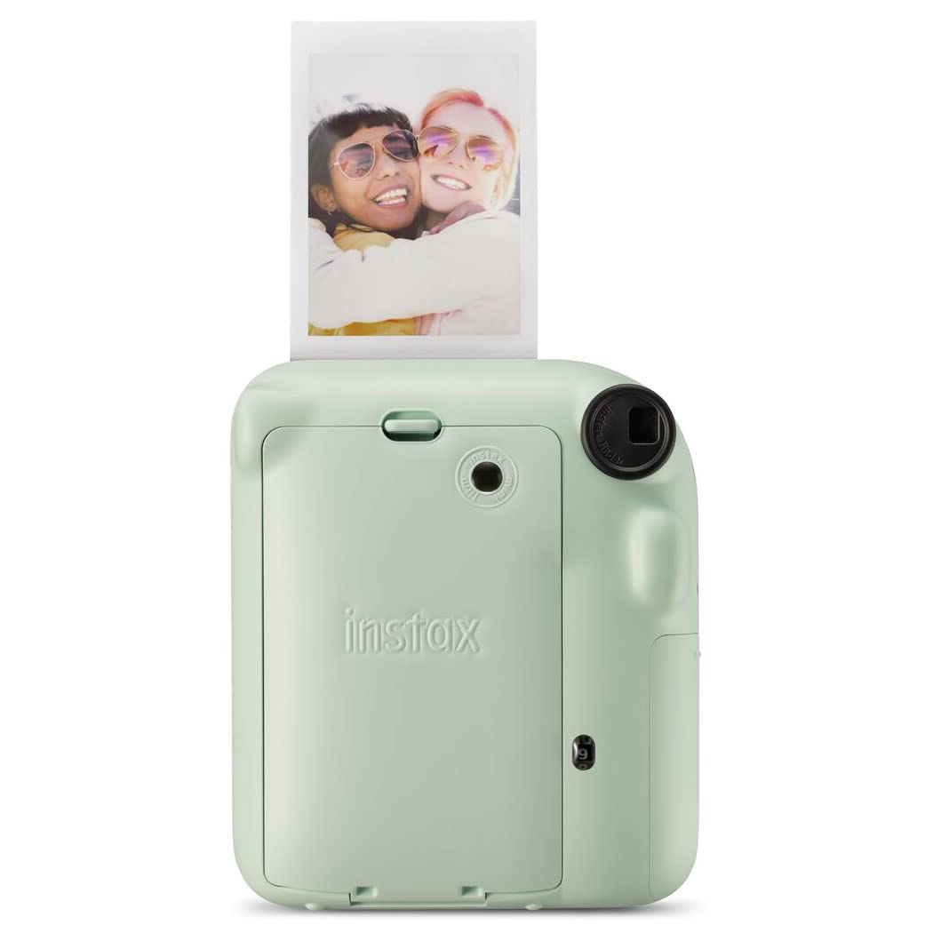 Fujifilm Instax Mini 12 Instant Camera with 20 Shot Film Pack - Mint Green | Portable Instant Photo Camera for Travel, Parties & Memories | Perfect Gift for Teens & Adults