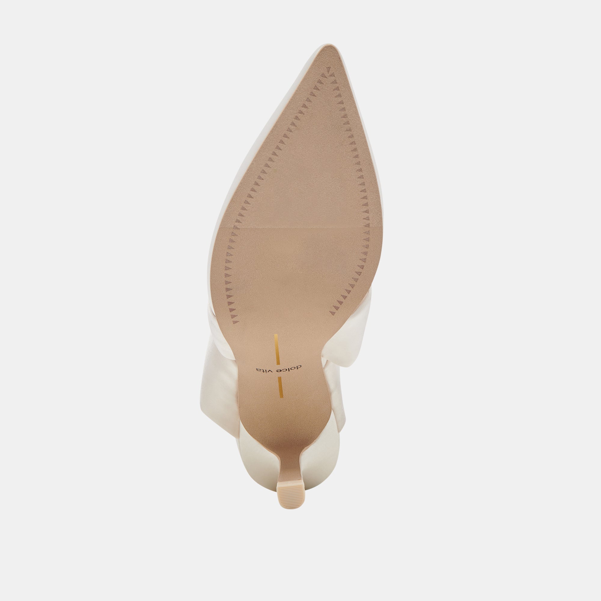 KELSY Women's High Heels - Cream Satin Dress Pumps for Weddings, Parties & Special Occasions