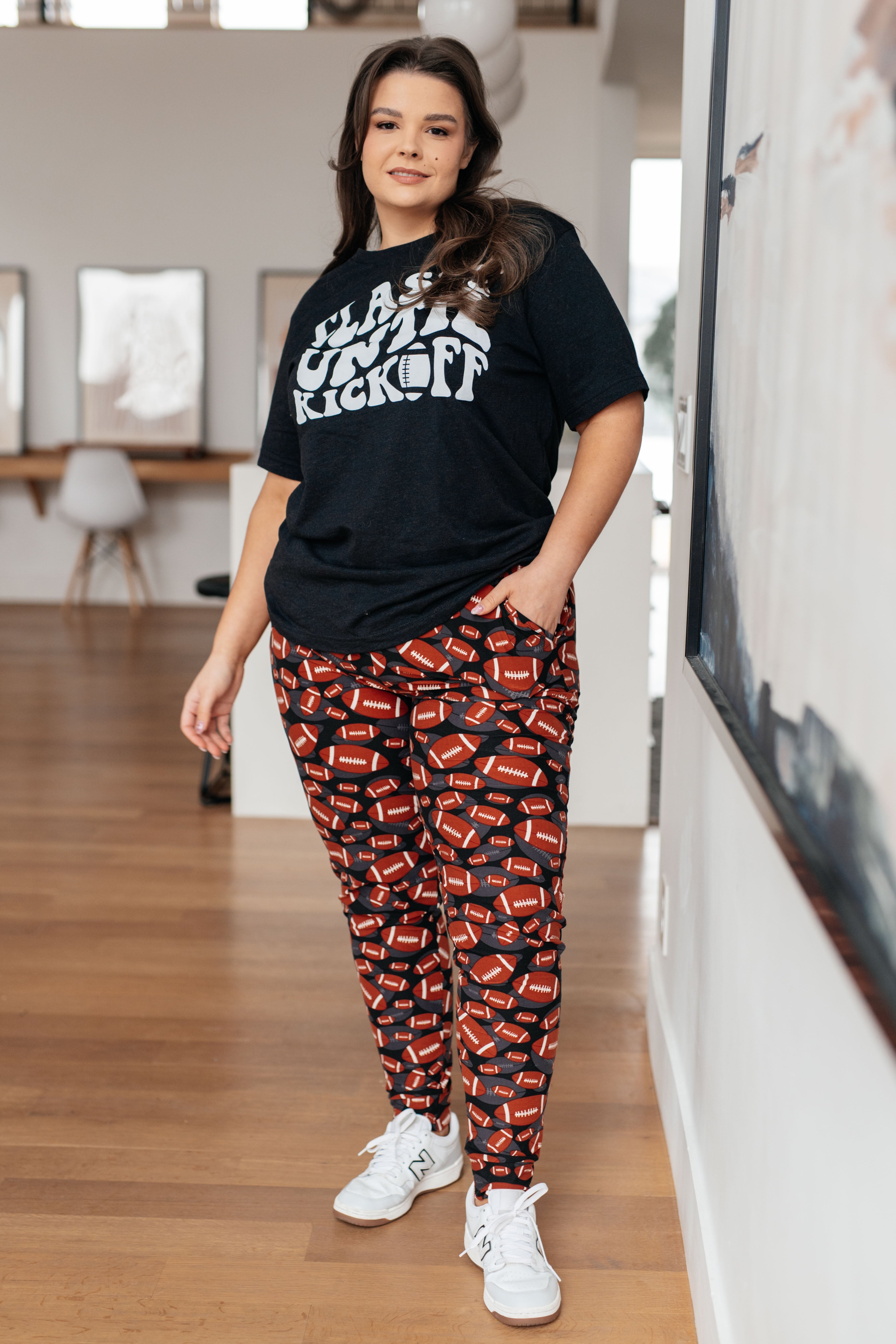 Stylish Classy Until Kickoff T-Shirt - Trendy Graphic Tee for Football Fans & Game Day Outfits
