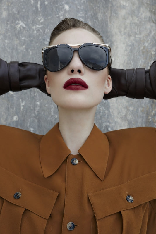 Saint Laurent SL M137 Amelia Black Sunglasses for Women - Luxury Designer Shades for Fashion & Sun Protection - Perfect for Beach, Travel & Everyday Wear