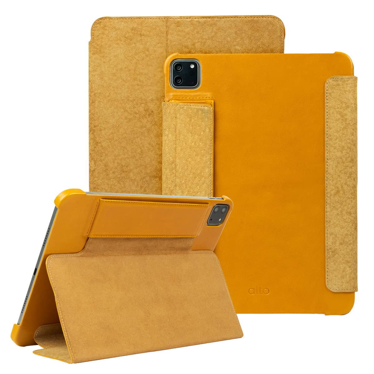 Premium Italian Leather Folio Case for Apple iPad Air 11