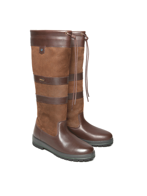 Original Dubarry Galway Boots - Waterproof Leather Boots for Men & Women - Outdoor, Hiking, and Country Wear - Perfect for Walking, Farming, and Equestrian Activities