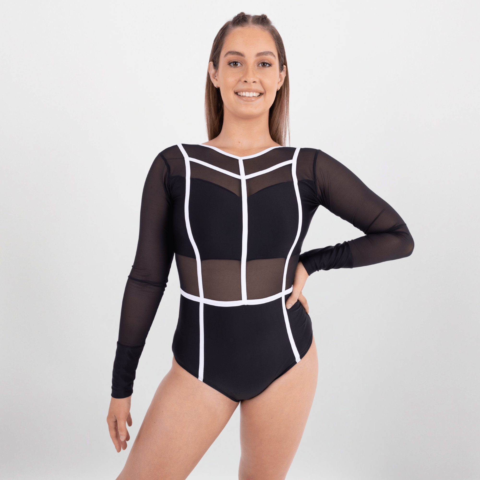 Enigma Leotard for Dance & Gymnastics - Stretchy, Comfortable & Stylish Performance Wear for Ballet, Yoga & Workouts