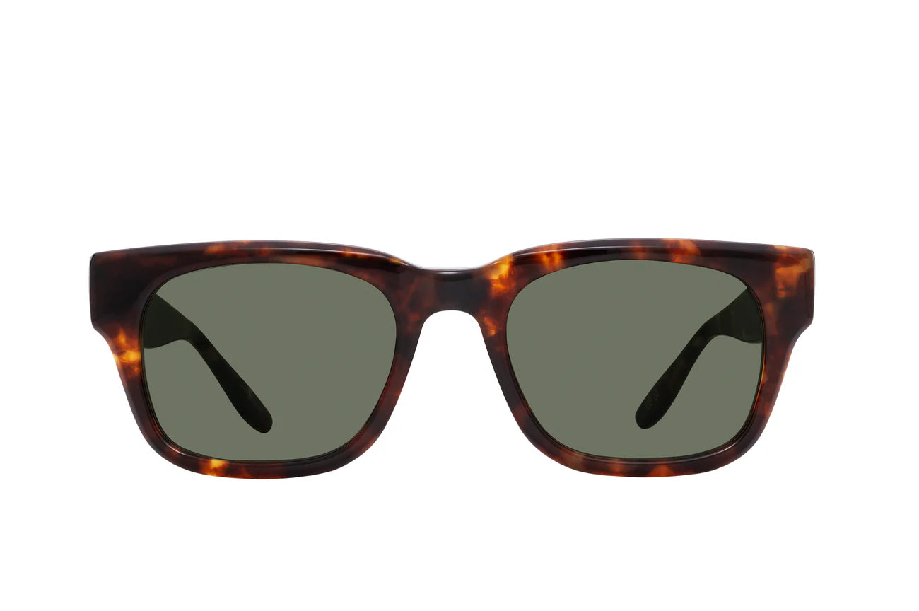 Barton Perreira Domino Sunglasses (51) - Polarized Aviator Style for Men & Women - Perfect for Driving, Travel, and Outdoor Activities