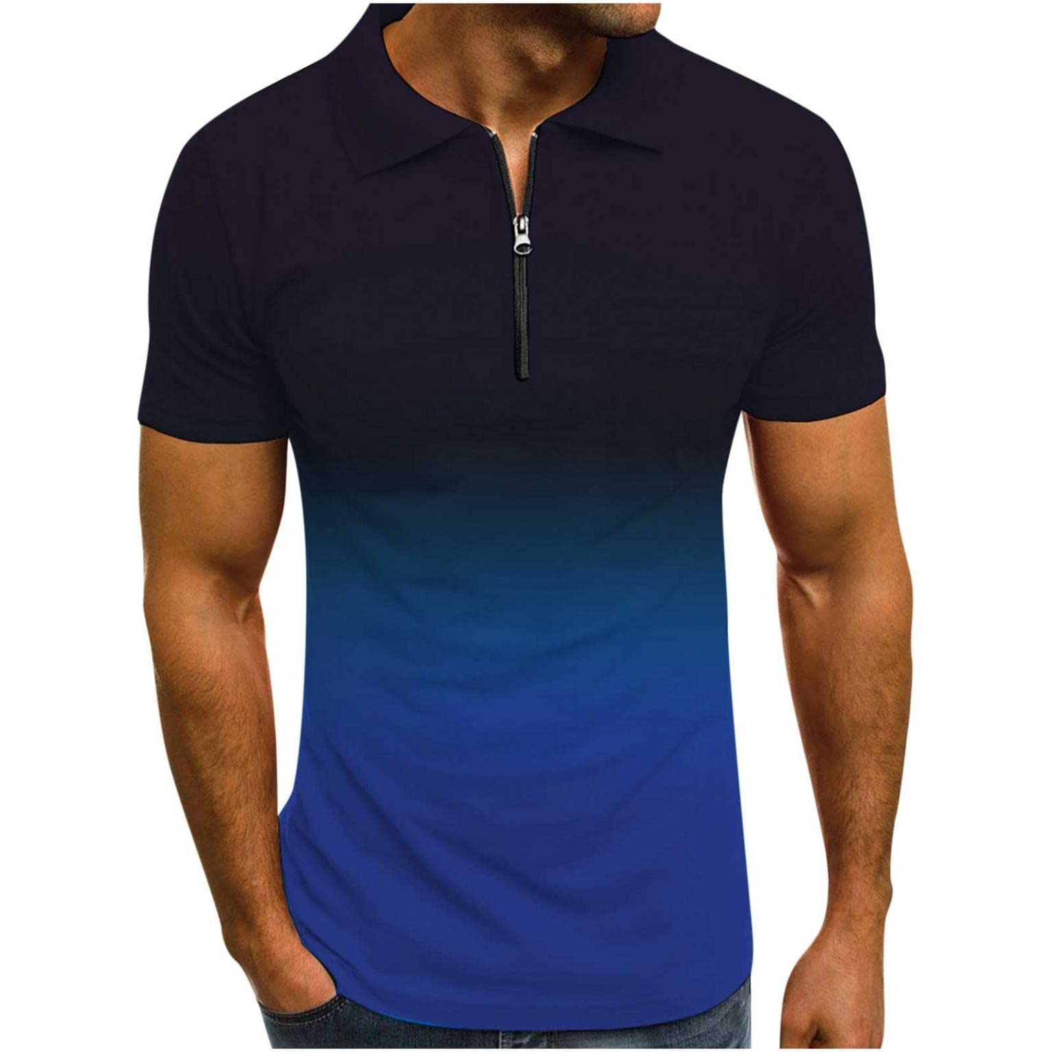 Men's Polo T-Shirts - Comfortable Henley & Crew Neck Casual Short Sleeve Shirts for Workout, Gym & Everyday Wear | Breathable & Stylish Men's Tees