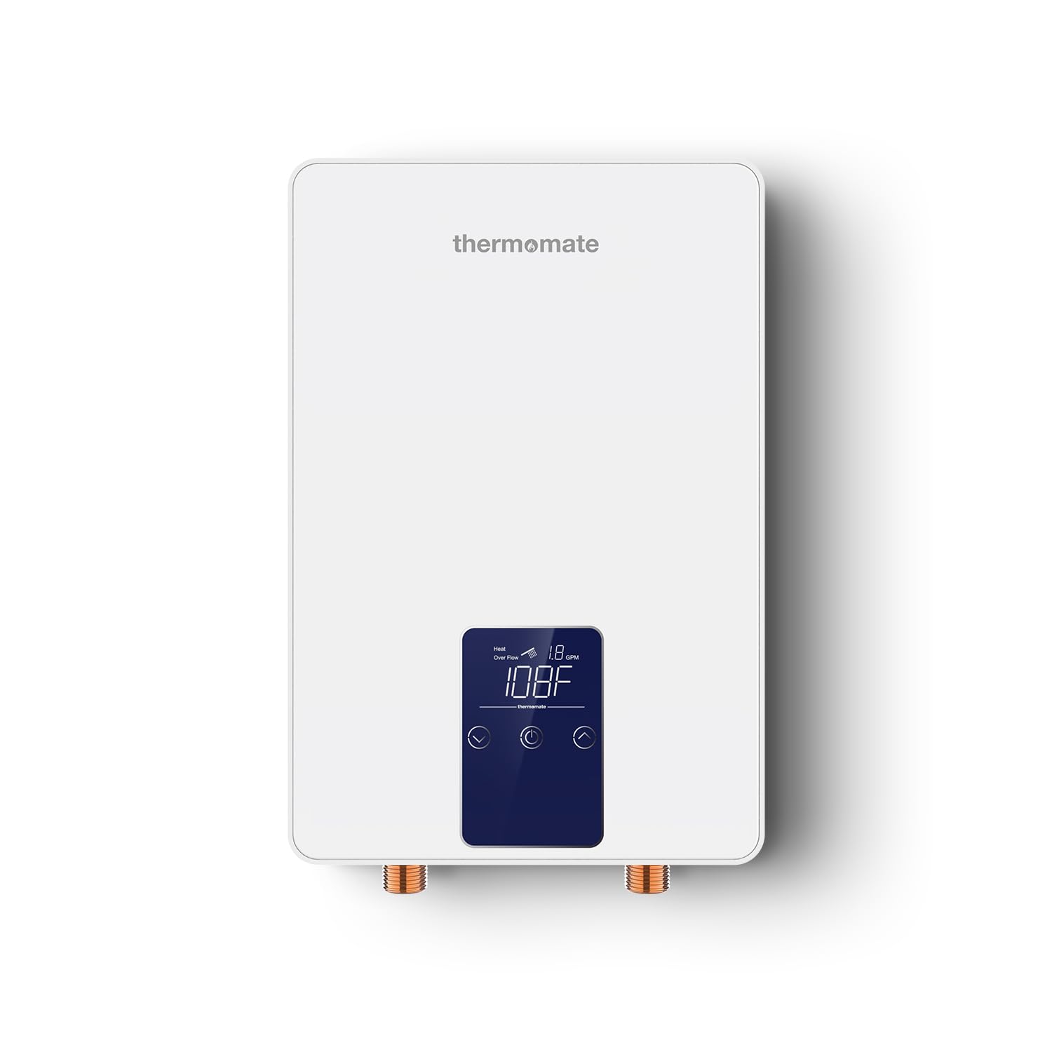 Thermomate 6000W 240V Electric Tankless Water Heater for Sink Faucet - Instant Hot Water, CSA Certified with Self-Modulating & Overheating Protection (1.07GPM at 35°F Rise) - Perfect for Kitchen, Bathroom & Small Appliances