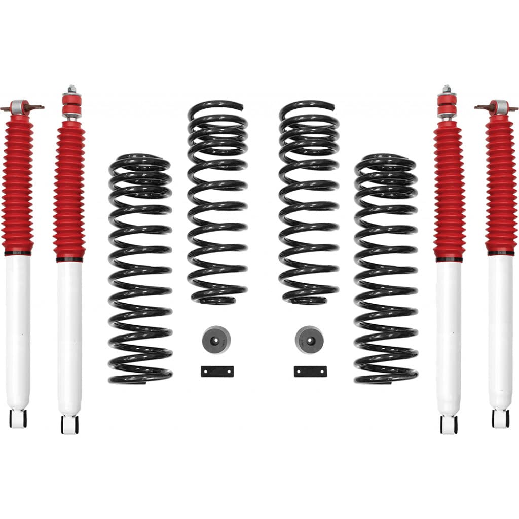 Rancho Suspension Lift Kit for Jeep Wrangler 2017-2018 | RS66123B Master Part Number | Complete 1-Box Kit | Off-Road & Trail Driving Upgrade