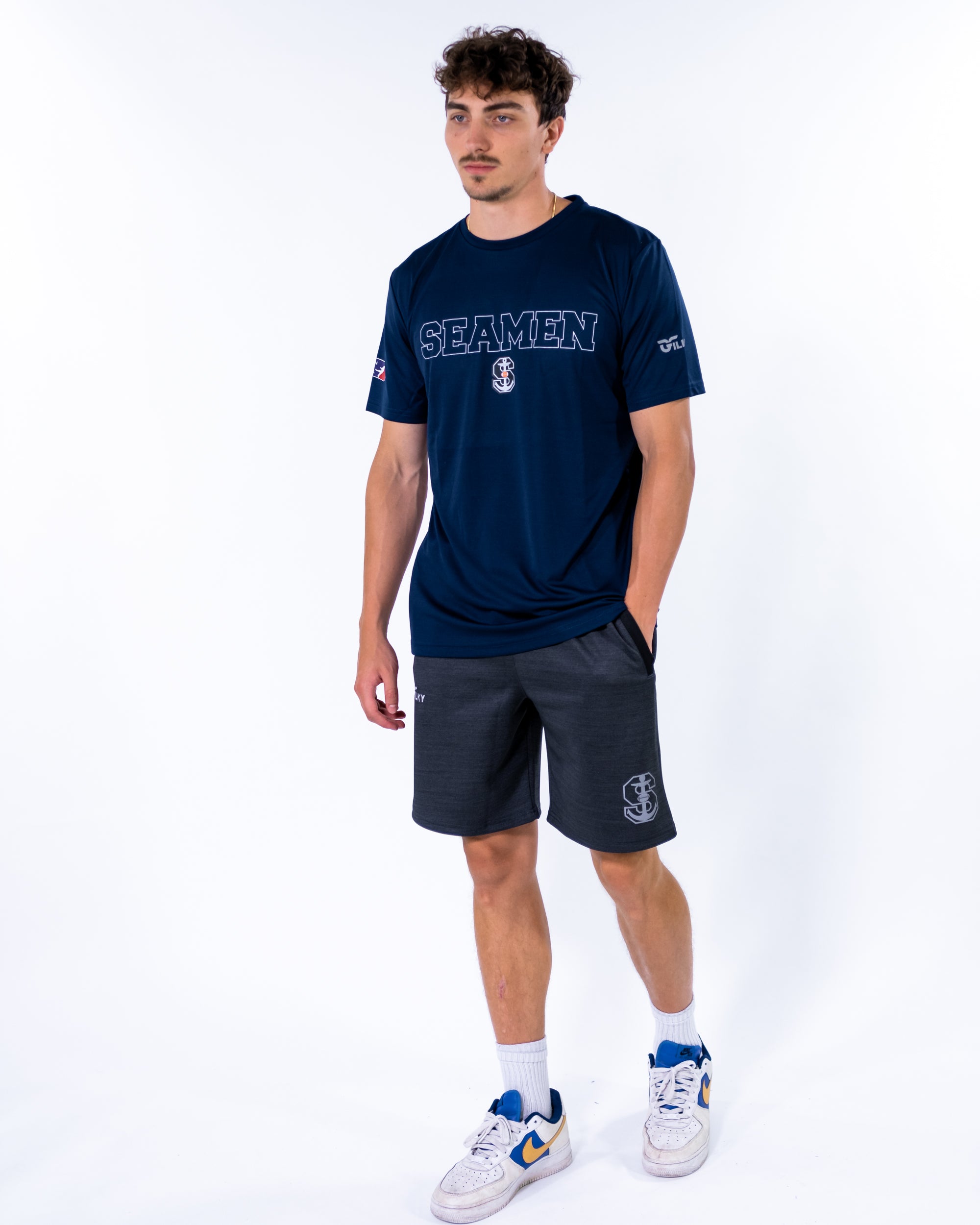 Milano Seamen On Field Performance T-Shirt 2023 - Breathable Athletic Tee for Football Fans & Sports Enthusiasts - Perfect for Game Day, Training & Casual Wear