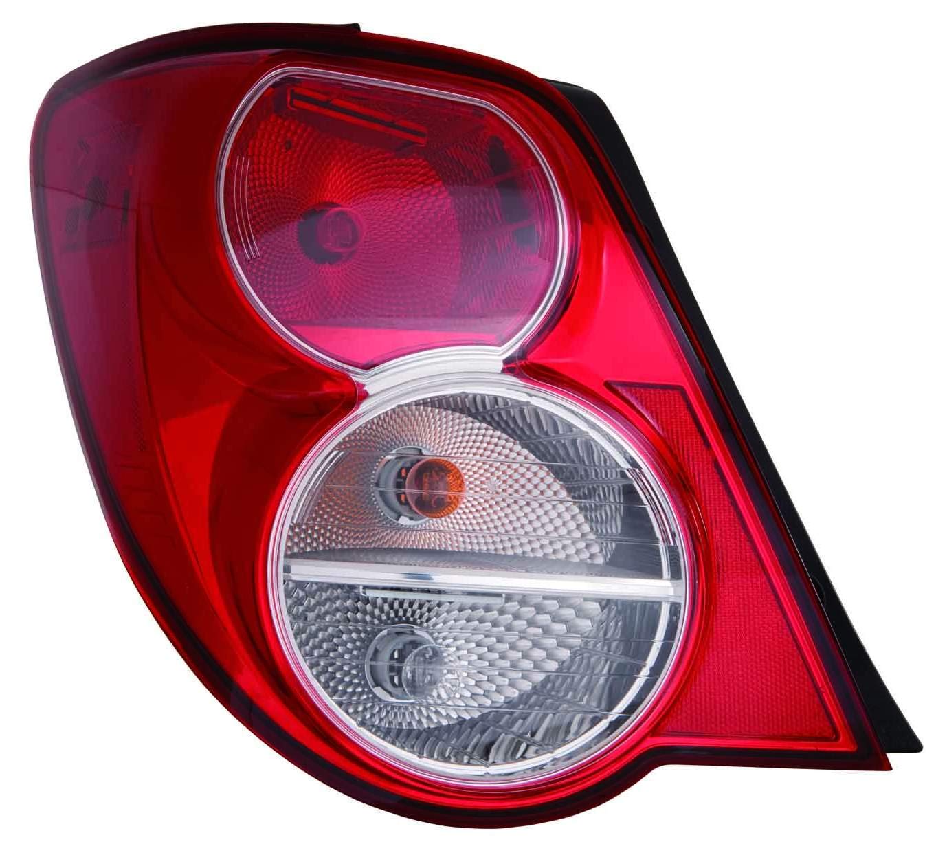 DEPO 335-1957R-AS Replacement Tail Light for 2012-2014 Chevrolet Sonic Sedan (Passenger Side) - Perfect for Night Driving & Enhanced Safety