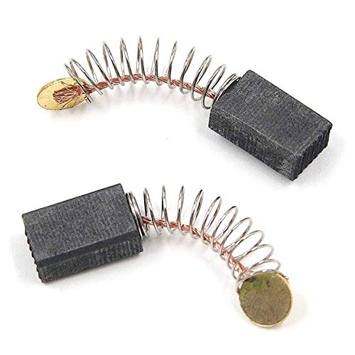 30Pcs Carbon Motor Brushes 12x8x5mm - Replacement Brushes for Electric Motors, Rotary Tools & Power Tools - Perfect for Repairing and Maintaining Motors in Appliances, Power Tools & Industrial Equipment