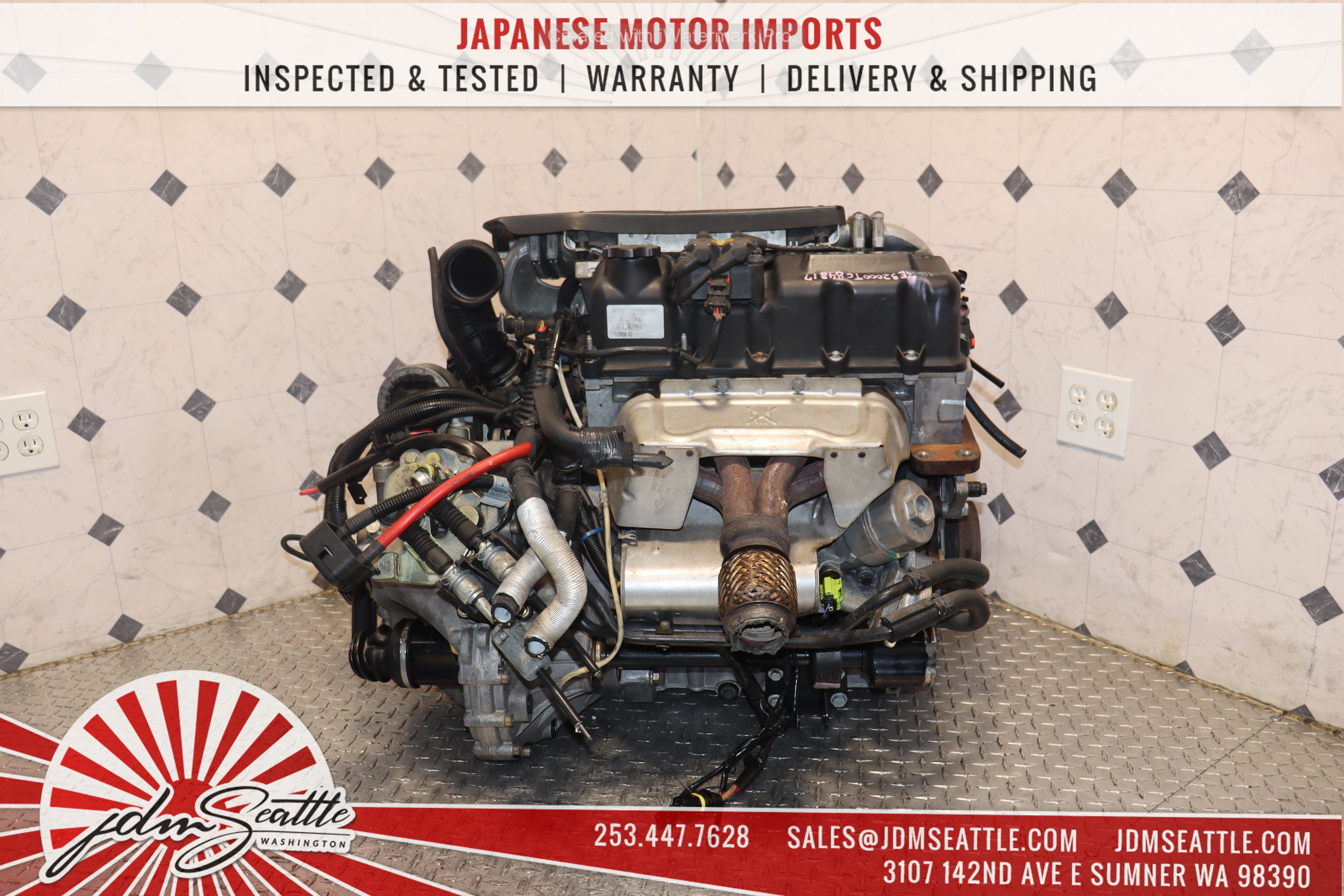 2002-2006 MINI Cooper S Supercharged 1.6L Engine with 6-Speed Manual Transmission - Low Mileage JDM Import - Complete Motor Swap for Performance Upgrade | Perfect for Mini Cooper Restoration & Racing Projects