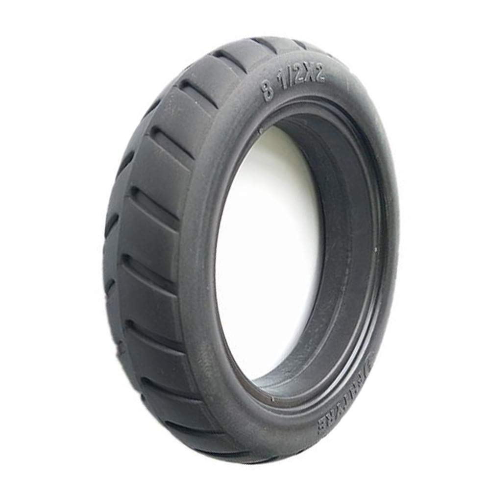 XULONG 8.5 Inch Explosion-Proof Electric Scooter Tires - 8 1/2x2 Solid Tubeless No Flat Tires for Xiaomi M365, High Load Capacity & Extreme Durability - Perfect for Commuting, Urban Travel & Last-Mile Delivery