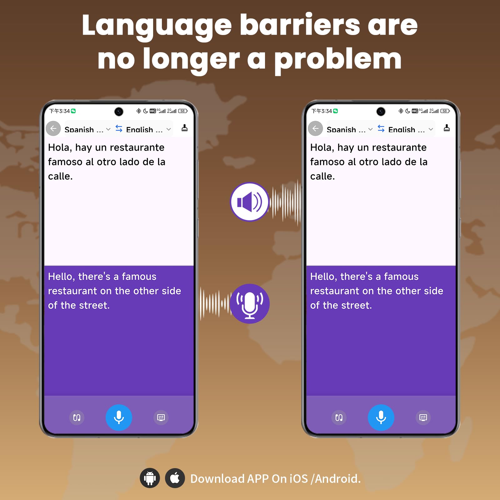 AI Translating Earbuds - Wireless Bluetooth Translator Earbuds with Real-Time 144 Language Translation for Android & iOS | Open Ear Design for Travel, Business & Multilingual Conversations (Beige)